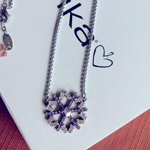 Sabika Snowflake Necklace